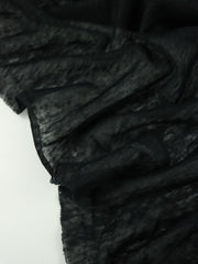 Load image into Gallery viewer, Black 100% Linen Knit | Made in Italy