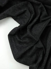 Load image into Gallery viewer, Heathered Black 100% Linen Knit | Made in Italy