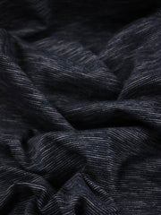 Load image into Gallery viewer, Navy Mini Stripes 100% Linen Knit | Made in Italy