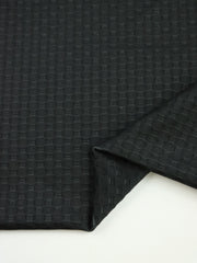 Load image into Gallery viewer, Black Honeycomb Active Nylon Spandex | Designer Deadstock