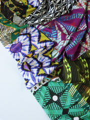 Load image into Gallery viewer, Mixed Media Block Print Poly Rayon Spandex Jersey