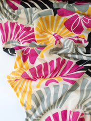 Load image into Gallery viewer, Sunny Floral Spun Poly Jersey