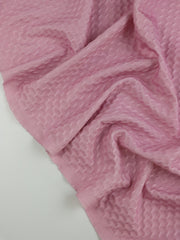 Load image into Gallery viewer, Pink Honeycomb Active Nylon Spandex | Designer Deadstock