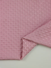 Load image into Gallery viewer, Pink Honeycomb Active Nylon Spandex | Designer Deadstock