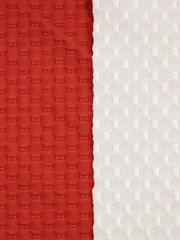 Load image into Gallery viewer, Cranfield Red Honeycomb Active Nylon Spandex | Designer Deadstock