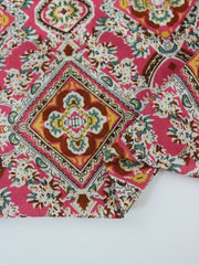 Load image into Gallery viewer, Fuchsia Stained Glass Cotton Lawn