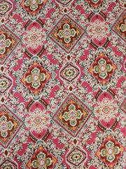Load image into Gallery viewer, Fuchsia Stained Glass Cotton Lawn