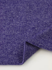 Load image into Gallery viewer, Marled Purple Tri-Blend Jersey & Rib Knit