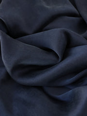 Load image into Gallery viewer, 2YD PRECUT; Navy Cairo Sandwashed Lyocell Viscose