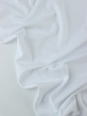 Load image into Gallery viewer, White Athletic Brushed Poly Jersey 190GSM