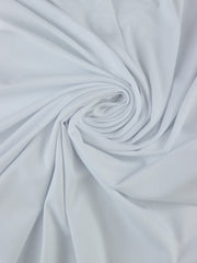 Load image into Gallery viewer, White Athletic Brushed Poly Jersey 190GSM