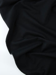 Load image into Gallery viewer, Black Athletic Brushed Poly Jersey 190GSM