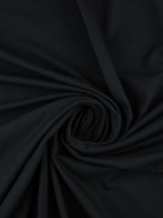 Load image into Gallery viewer, Black Athletic Brushed Poly Jersey 190GSM