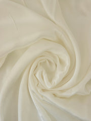 Load image into Gallery viewer, 2YD PRECUT; Pearl White Cairo Sandwashed Lyocell Viscose