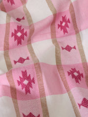 Load image into Gallery viewer, Pink Aztec Plaid Flannel