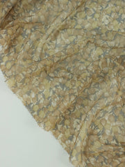 Load image into Gallery viewer, Serenity Floral (Beige) Stretch Mesh