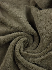 Load image into Gallery viewer, Dark Taupe Polartec Hi Loft Fleece
