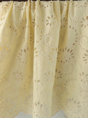 Load image into Gallery viewer, Off White Sanibel 100% Cotton Broderie Anglaise