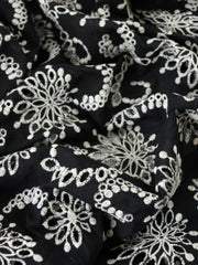 Load image into Gallery viewer, Black Sanibel 100% Cotton Broderie Anglaise