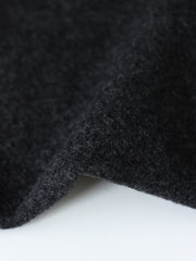 Load image into Gallery viewer, Dark Charcoal Bellevue Brushed Wool Knit | By The Half Yard