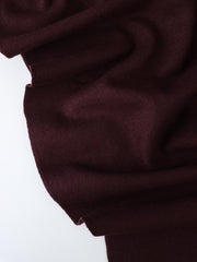 Load image into Gallery viewer, Dark Burgundy Bellevue Brushed Wool Knit | By The Half Yard