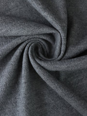 Load image into Gallery viewer, Heathered Medium Gray Bellevue Brushed Wool Knit | By The Half Yard