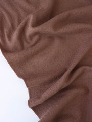 Load image into Gallery viewer, Rookwood Brown Bellevue Brushed Wool Knit | By The Half Yard