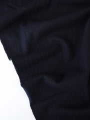 Load image into Gallery viewer, Navy Bellevue Brushed Wool Knit | By The Half Yard