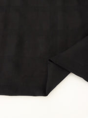 Load image into Gallery viewer, Black Grenada Grid Sandwashed Cupro Tencel