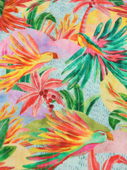 Load image into Gallery viewer, Macaws in the Palms Italian Linen Viscose