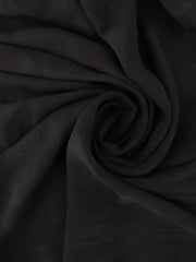 Load image into Gallery viewer, Black Grenada Grid Sandwashed Cupro Tencel