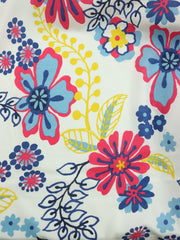 Load image into Gallery viewer, Whimsy Floral Print Italian Cotton Shirting