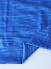 Load image into Gallery viewer, Resort Blue Space Dyed Poly Spandex | Designer Deadstock