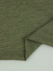 Load image into Gallery viewer, Heather Olive Organic Cotton Jersey