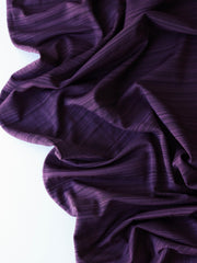 Load image into Gallery viewer, Eggplant Space Dyed Poly Spandex | Designer Deadstock