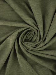 Load image into Gallery viewer, Heather Olive Organic Cotton Jersey