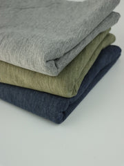 Load image into Gallery viewer, Heather Gray Organic Cotton Jersey