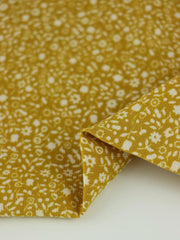 Load image into Gallery viewer, Golden Hour Floral 100% Organic Cotton Textured Woven