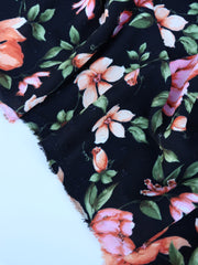 Load image into Gallery viewer, Emilia on Black Swiss Dot Poly Woven