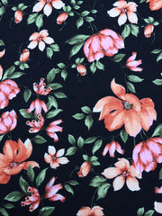 Load image into Gallery viewer, Emilia on Black Swiss Dot Poly Woven