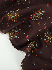 Load image into Gallery viewer, Flower Bunches 100% Organic Cotton Textured Woven