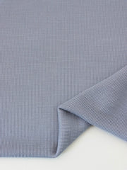 Load image into Gallery viewer, Steel Blue Cupro Slub Rib