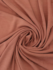 Load image into Gallery viewer, Cinnamon Cupro Slub Rib