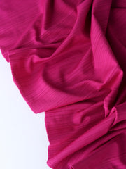 Load image into Gallery viewer, Pucker Pink Space Dyed Poly Spandex | Designer Deadstock