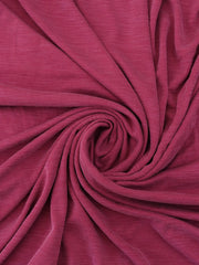 Load image into Gallery viewer, Magenta Cupro Slub Rib