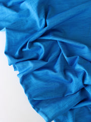 Load image into Gallery viewer, Capri Blue Space Dyed Poly Spandex | Designer Deadstock