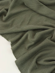 Load image into Gallery viewer, Olive Cupro Slub Rib