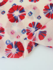 Load image into Gallery viewer, Tie Dye Sparks Cotton Organza | Designer Deadstock