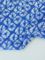 Load image into Gallery viewer, Royal Shibori Tie Dye Cotton Organza | Designer Deadstock