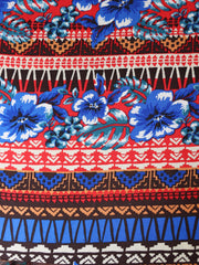 Load image into Gallery viewer, Hawaiian Resort Stripe Rayon Challis